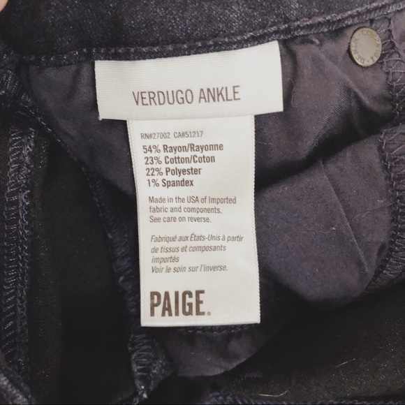 PAIGE Jeans- verdugo ankle - Picture 5 of 6
